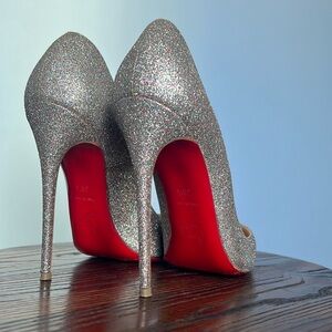 Christian Louboutin Glitter So Kate 120  heels
